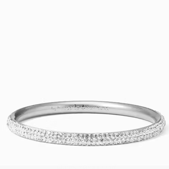 kate spade Jewelry - ♠️ kate spade ♠️ - Razzle Dazzle Bangle - Silver